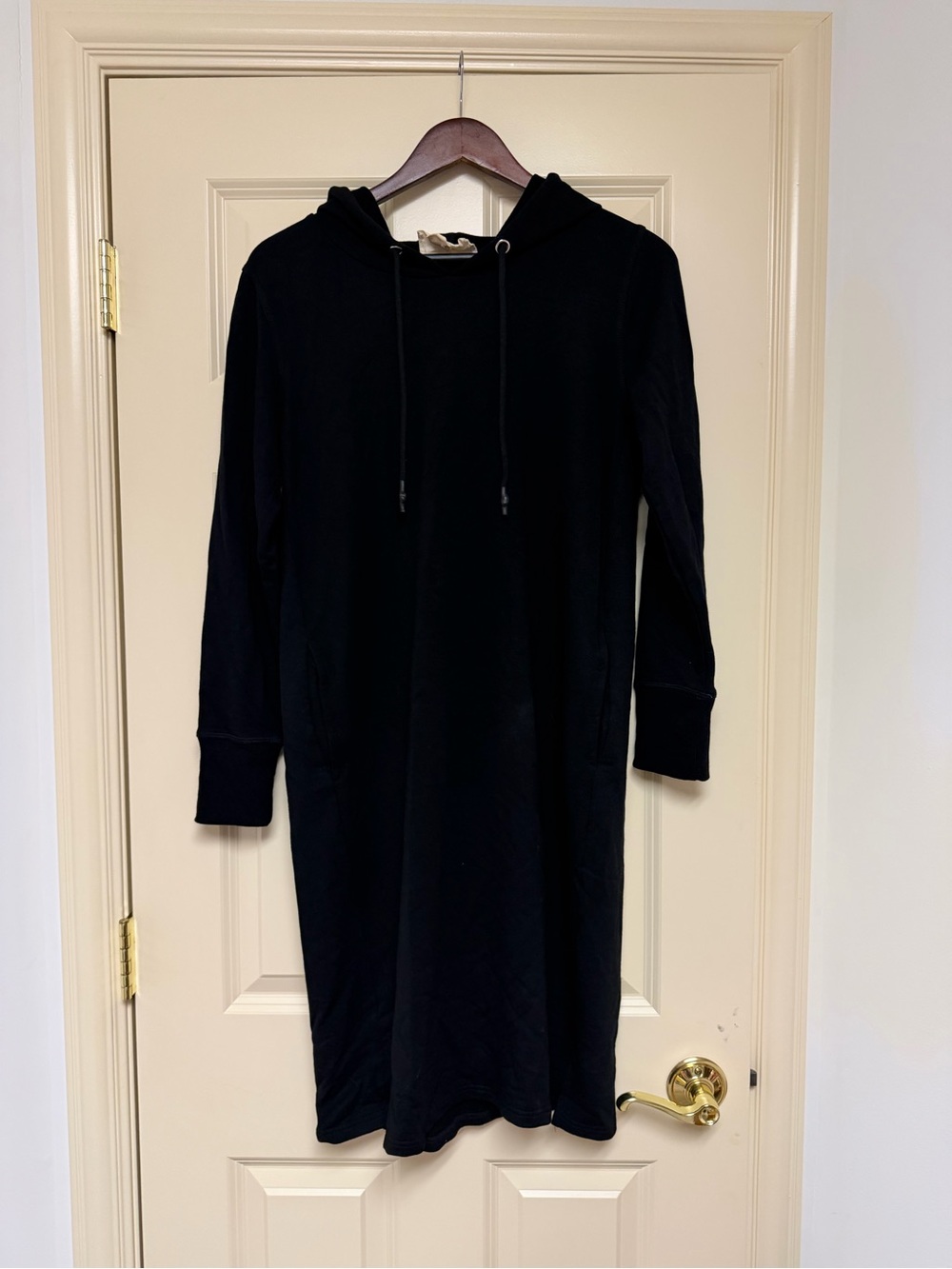 evy's tree Black Hoodie Dress